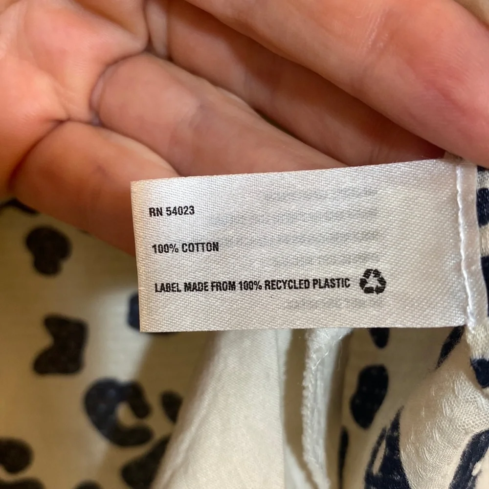 Gap Kids Long Sleeve Shirtdress w Pockets